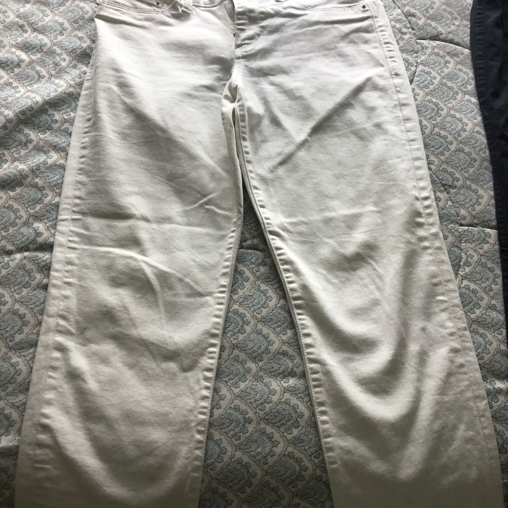 White jeans